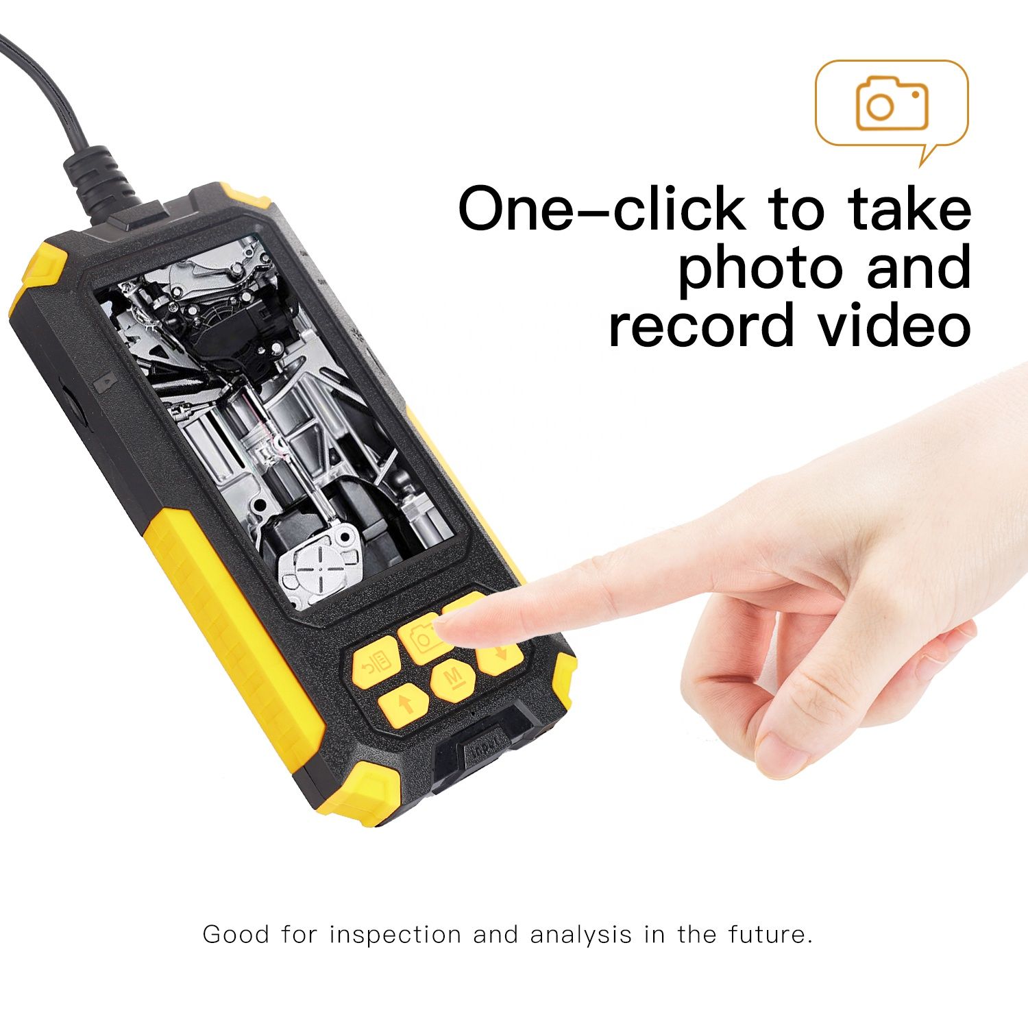 دوربین شلنگی آندوسکوپی دولنز endoscop dual